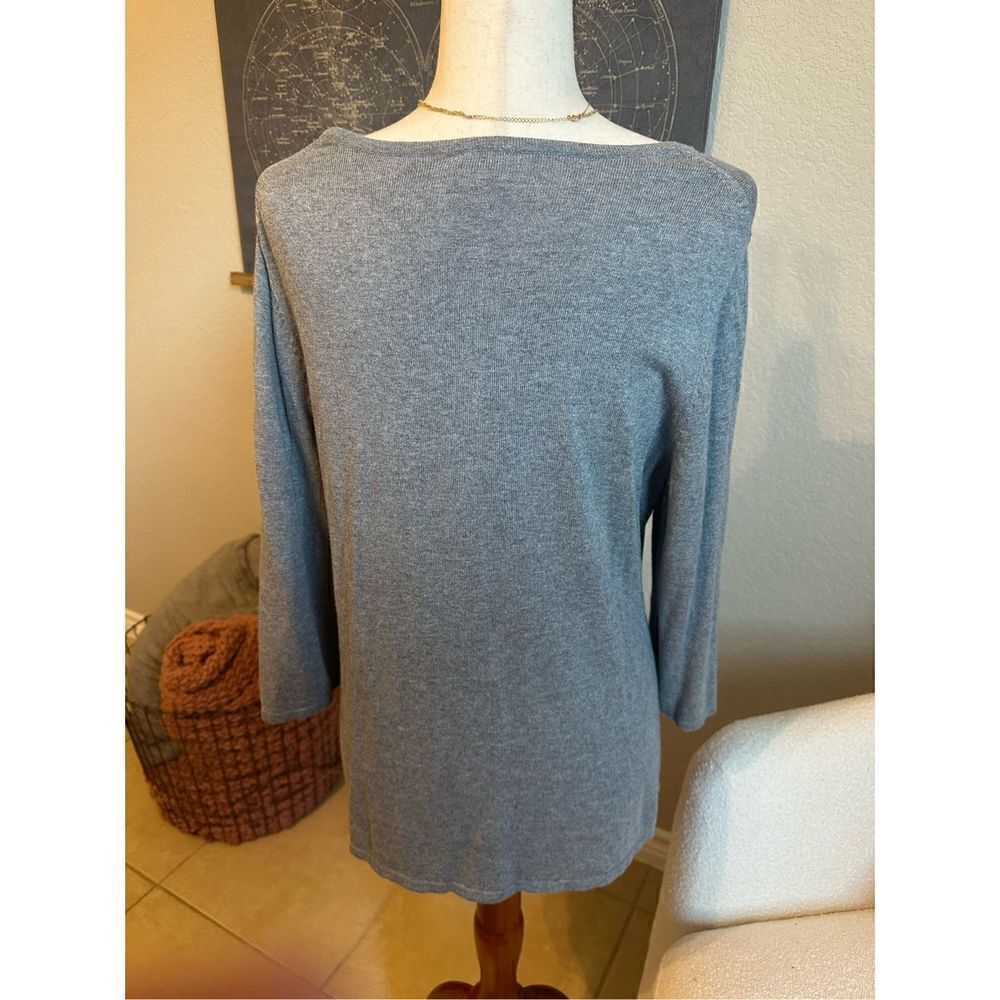 Worthington Gray Basic Minimal Stretch Basic Butt… - image 2